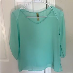 Mint blouse